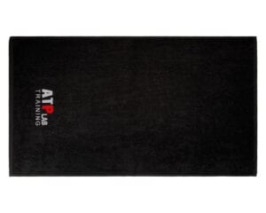 Single-Color Gym Towel with Embroidered Logo - Terry Tex