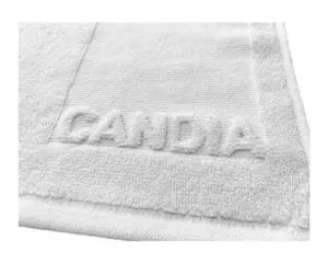 Monochrome Towel with Jacquard Logo - Terry Tex