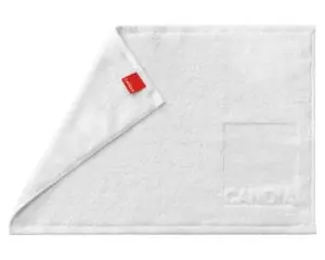 Πετσέτα μονόχρωμη με ενδοϋφασμένο λογότυπο - Terry Tex