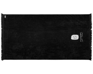 Monochrome Pool-Beach Towel with Embroidered Logo (1013) - Terry Tex