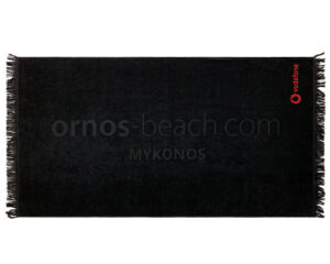 Monochrome Pool-Beach Towel with Jacquard & Embroidered Logo (1021) - Terry Tex