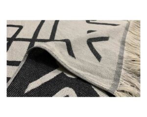 Two-Tone Pareo Towel with Jacquard Logo (2008) - Terry Tex