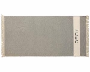 Two-Tone Pareo Towel with Jacquard Logo (2018) - Terry Tex