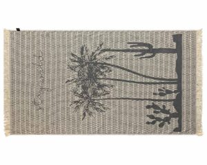 Two-Tone Pareo Towel with Jacquard Logo (2003) - Terry Tex